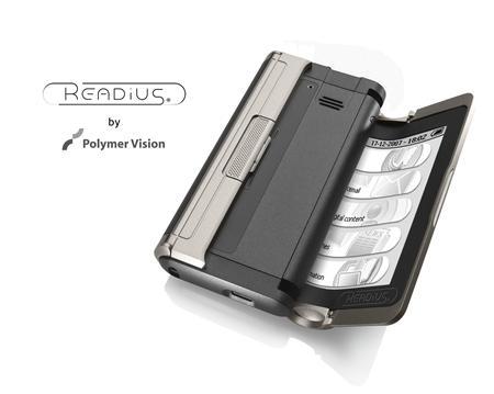 Philips READIUS mobile phone - with folding screen open