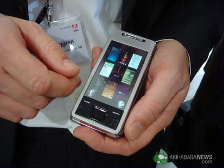 Sony Ericsson XPERIA X1 mobile phone, closed