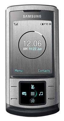Samsung Soul mobile phone in silver