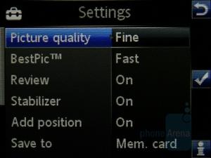 Sony Ericsson C902 BestPic camera feature