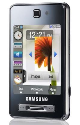 Samsung F480 Tocco mobile phone