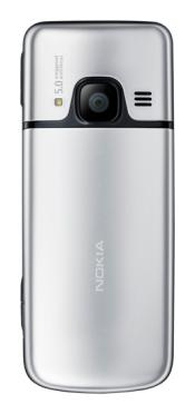 Nokia 6700 review - in silver, showing camera