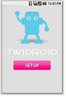 Google Android Twidroid application on the G1