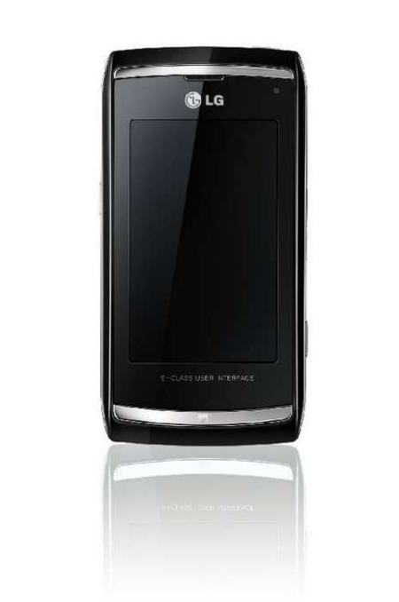 LG Viewty Smart showing touchscreen
