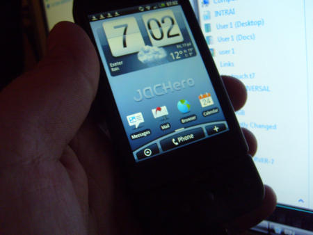 HTC Hero on the G1