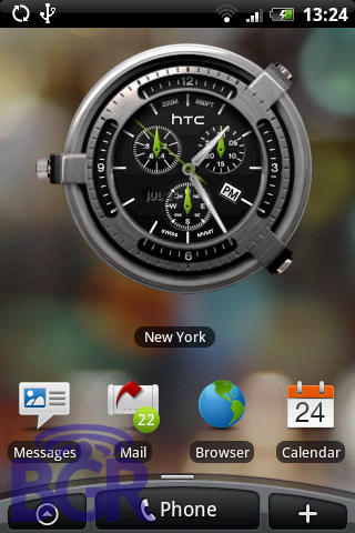 HTC Hero's widgets