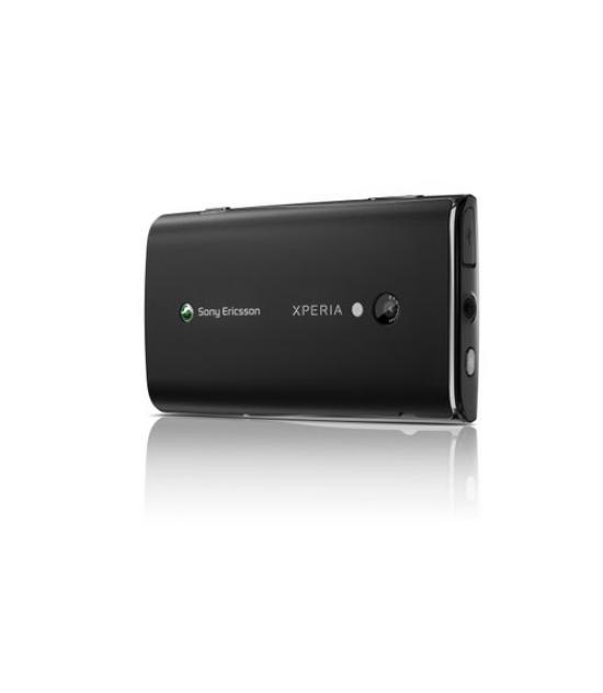 Sony Ericsson Xperia X10 showing camera