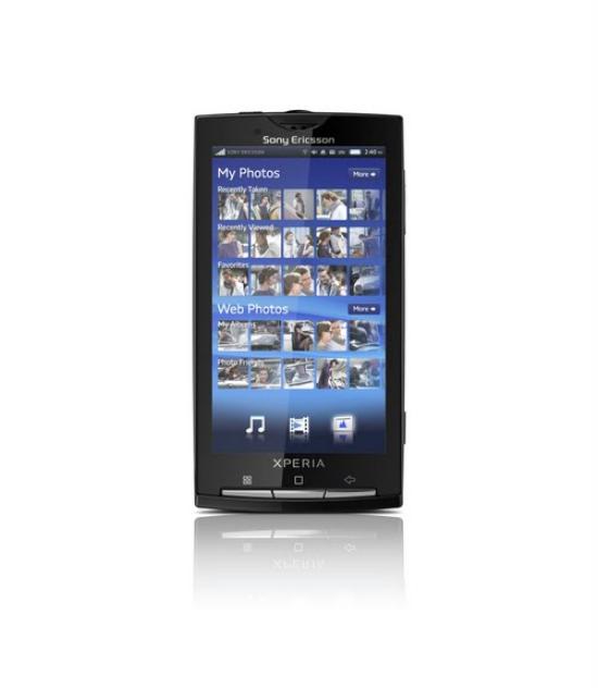 Sony Ericsson Xperia showing Mediascape