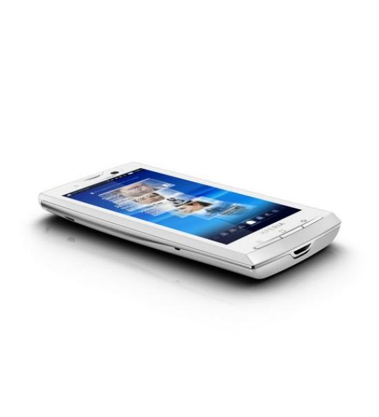 Sony Ericsson Xperia X10 in white