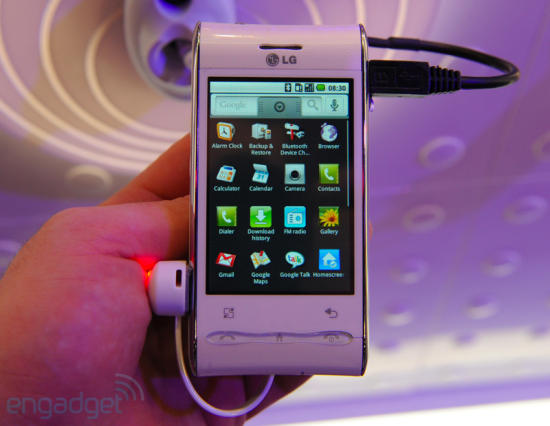LG GT540 Android phone