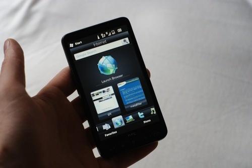 HTC HD2 Sense UI user interface