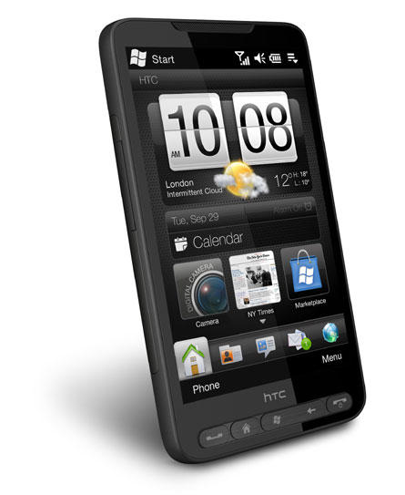 HTC HD2 Windows Mobile phone