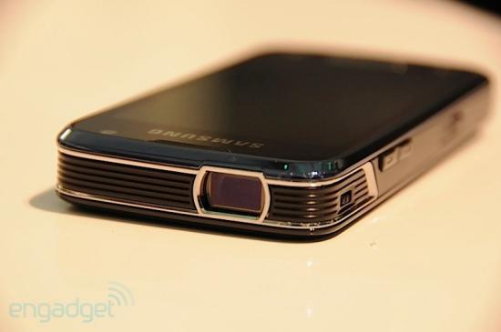 Samsung Beam pico-projector phone