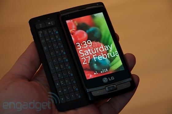 LG Windows Phone 7 Series phone