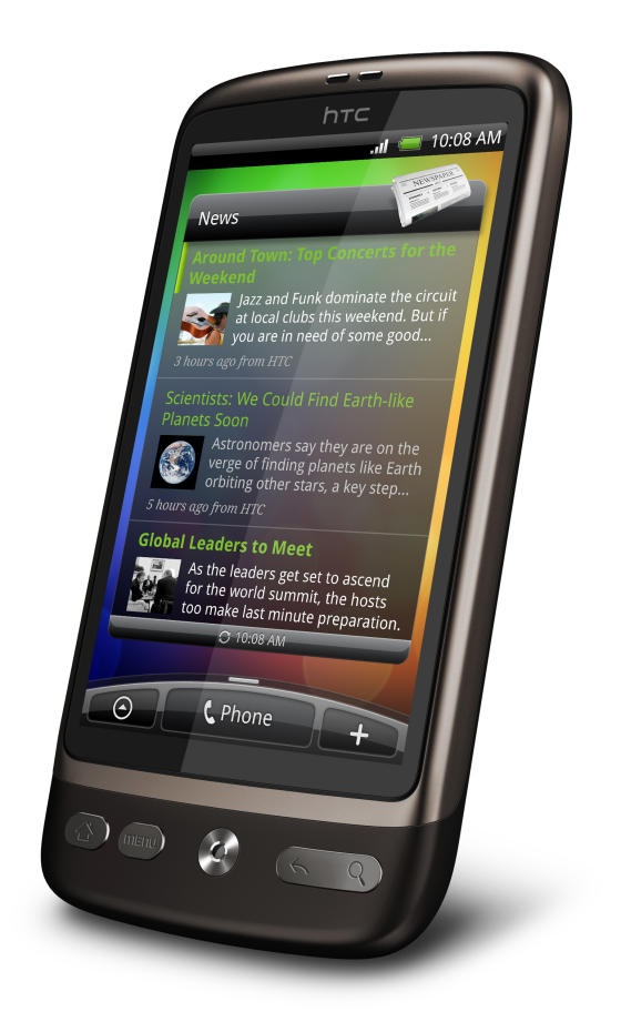 HTC Desire Android smartphone