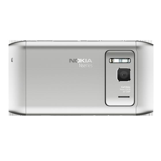 Nokia N8 showing the 12 megapixel camera