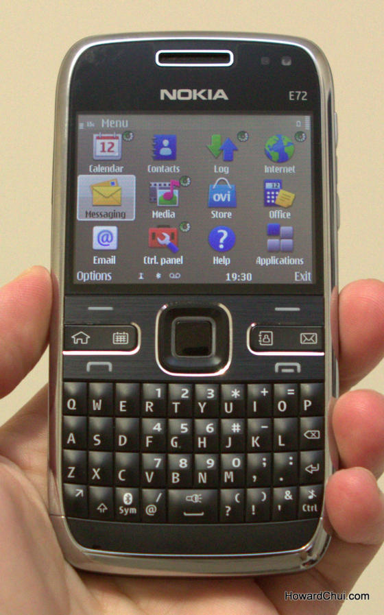Nokia E72 phone