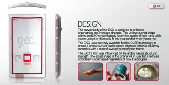 LG Exo concept phone