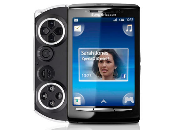 Sony Ericsson PSP phone mockup