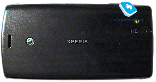 Sony Ericsson Xperia X12 showing camera