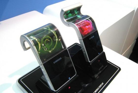 Samsung's flexible AMOLED screens