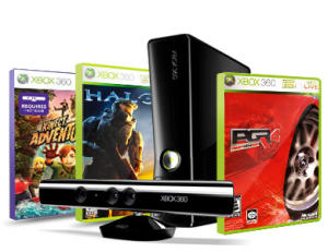 Mobile phone free gift - XBox 360 and Kinect