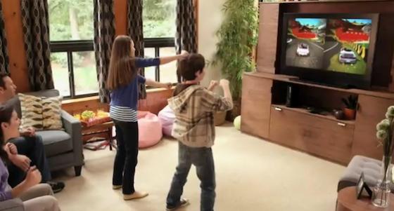 XBox Kinect in action