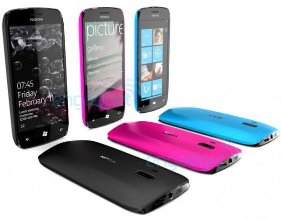 Nokia Windows Phone 7 smartphone