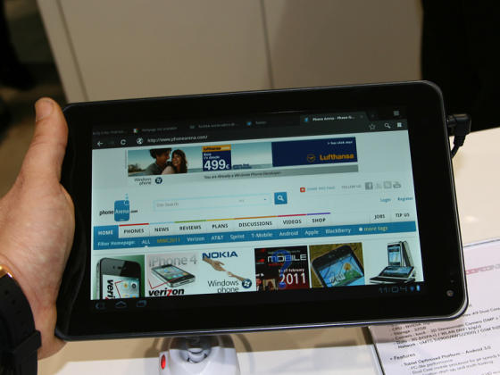 LG Optimus Pad preview