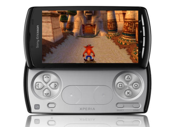 Sony Ericsson Xperia Play and Crash Bandicoot