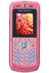 Motorola L6 SLVR in pink
