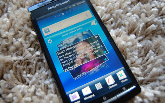 Sony Ericsson Xperia Arc user interface