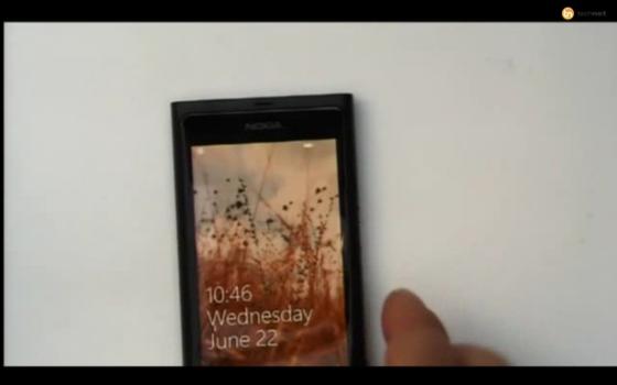 Nokia Windows Phone 7 device