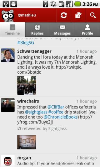 Seesmic Twitter app for Android