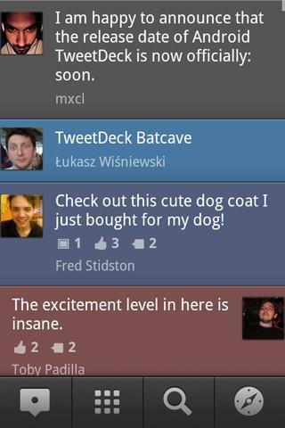 TweetDeck Twitter app for Android