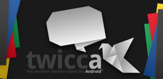 Twicca Twitter app for Android