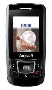 Samsung D900 Black Carbon mobile phone