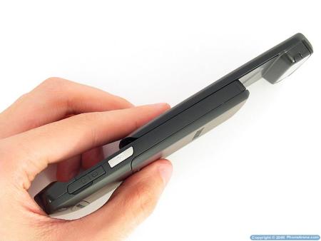 Samsung D900 mobile phone world's slimmest slider phone