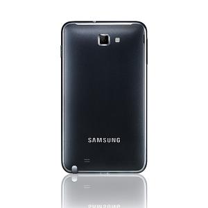 Samsung Galaxy Note from behind