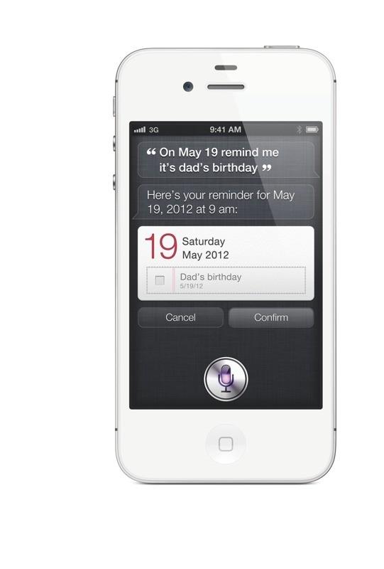 Siri on Apple iPhone 4S