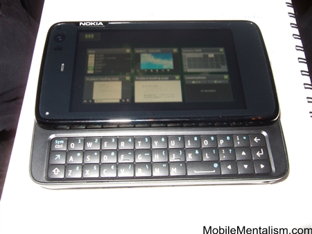 Nokia N900 Maemo smartphone