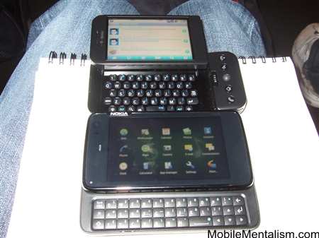 Nokia N900 and T-Mobile G1 compared