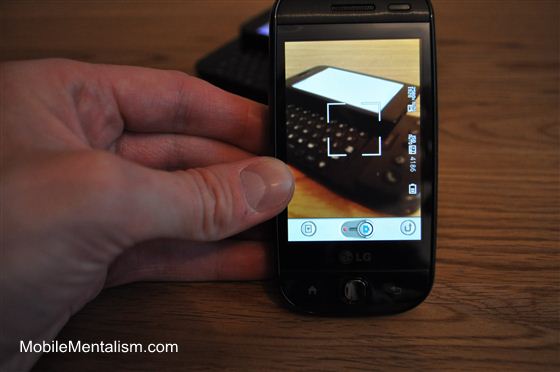 LG GW620 review - camera