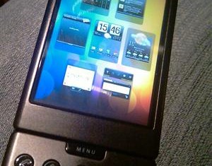 HTC Legend running on G1