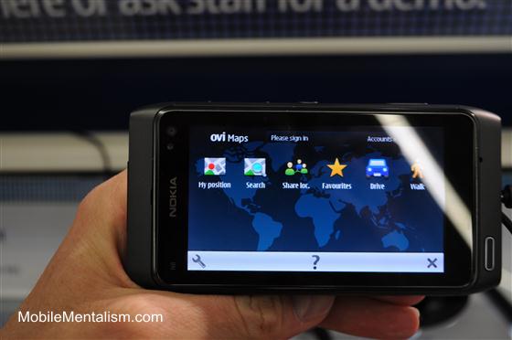 Nokia N8 Symbian^3 user interface