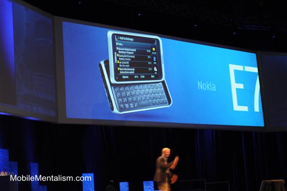 Nokia E7 announced at Nokia World 2010