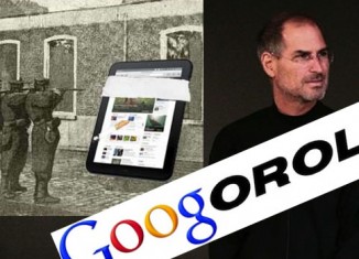 Google Motorola Steve Jobs and HP Touchpad